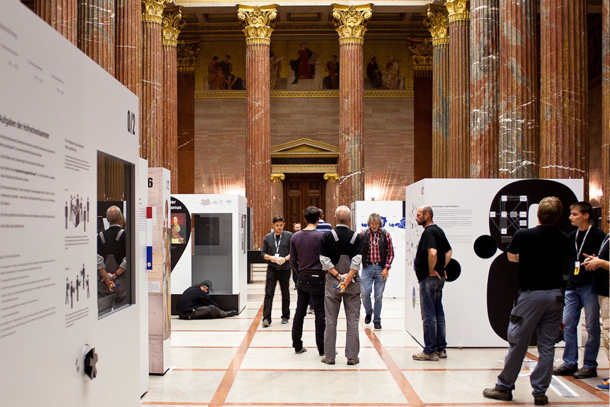 Exhibition opening "Rechnungshof"