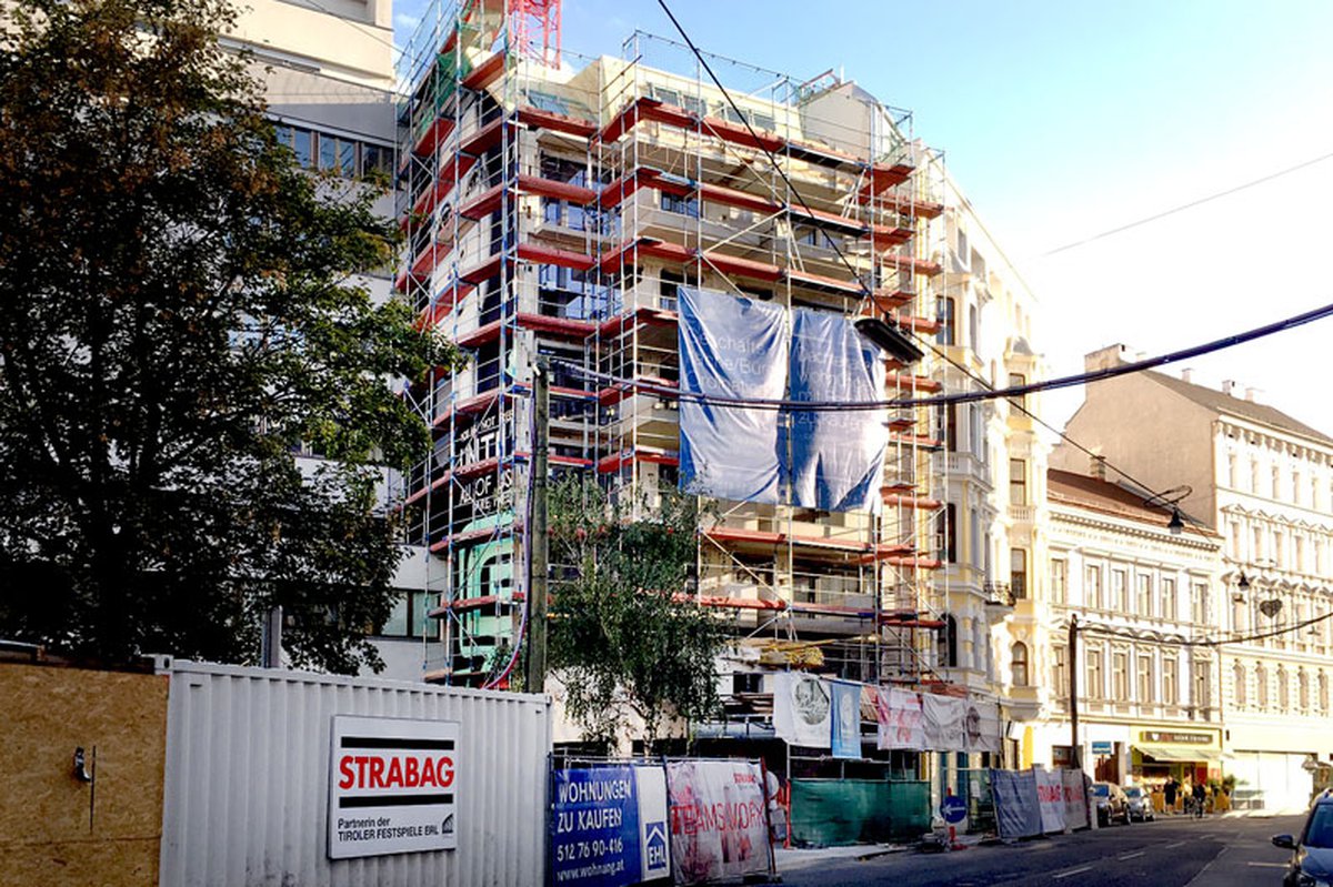 BAUSTELLE: Schönbrunnerstraße 63