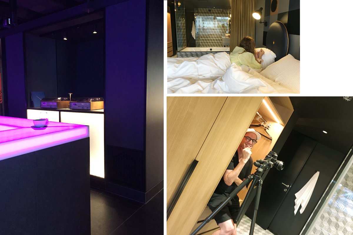 Behind the scenes …