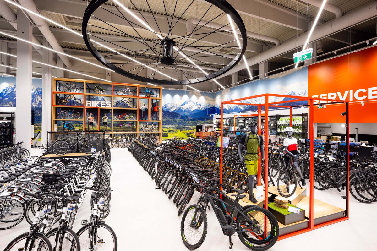 Flagshipstore für Bike & Co