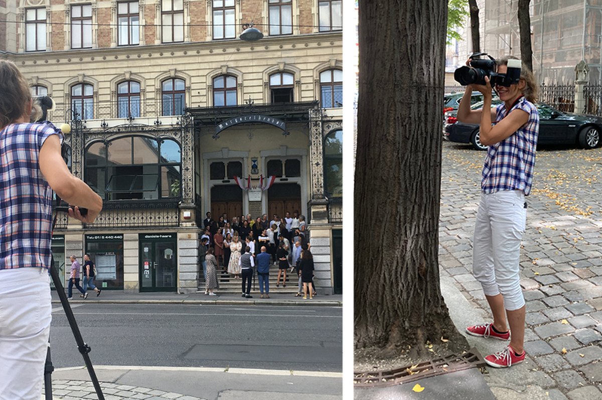 Making of Teamfoto …