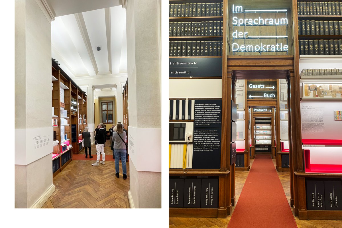 Parlament neu, Bibliothek von BWM.
