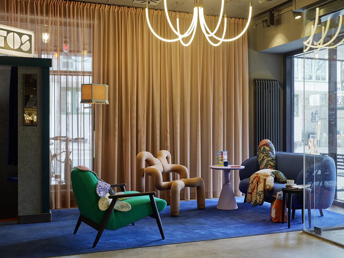 25hours Hotel at MuseumsQuartier, Lobby