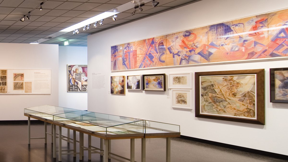 Exhibition "Kinetismus", Vienna museum