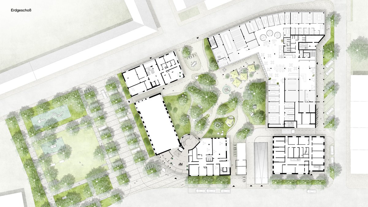 Campus Amstetten - Wettbewerb 3. Platz