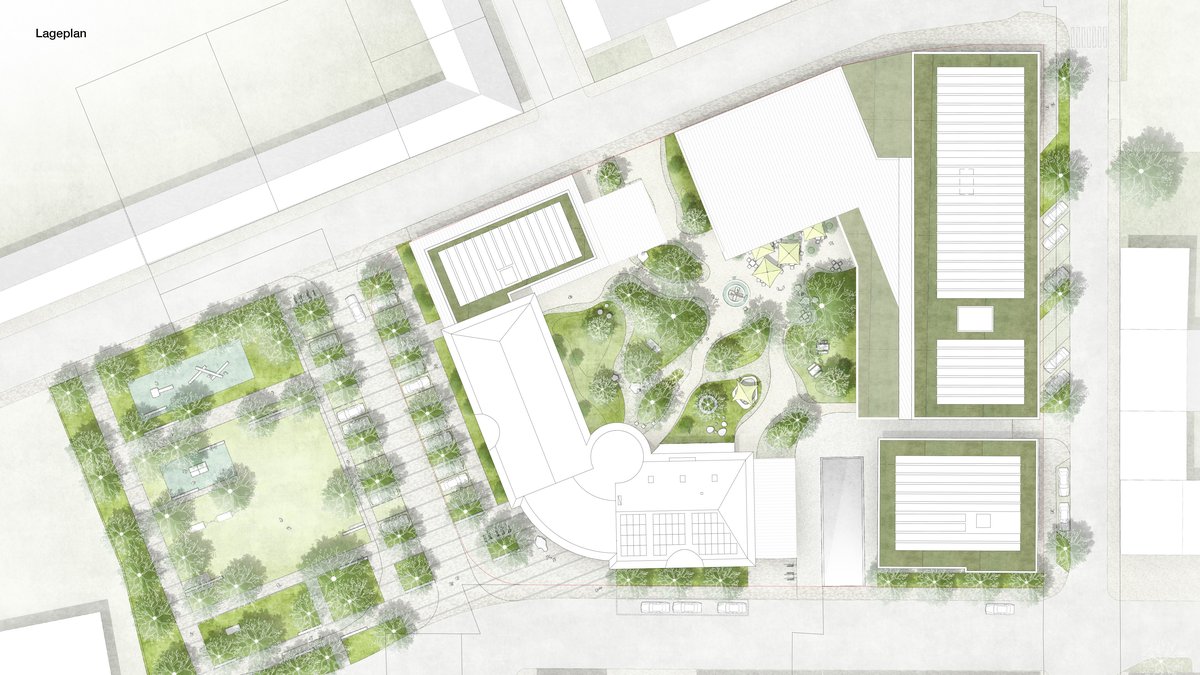 Campus Amstetten - Wettbewerb 3. Platz