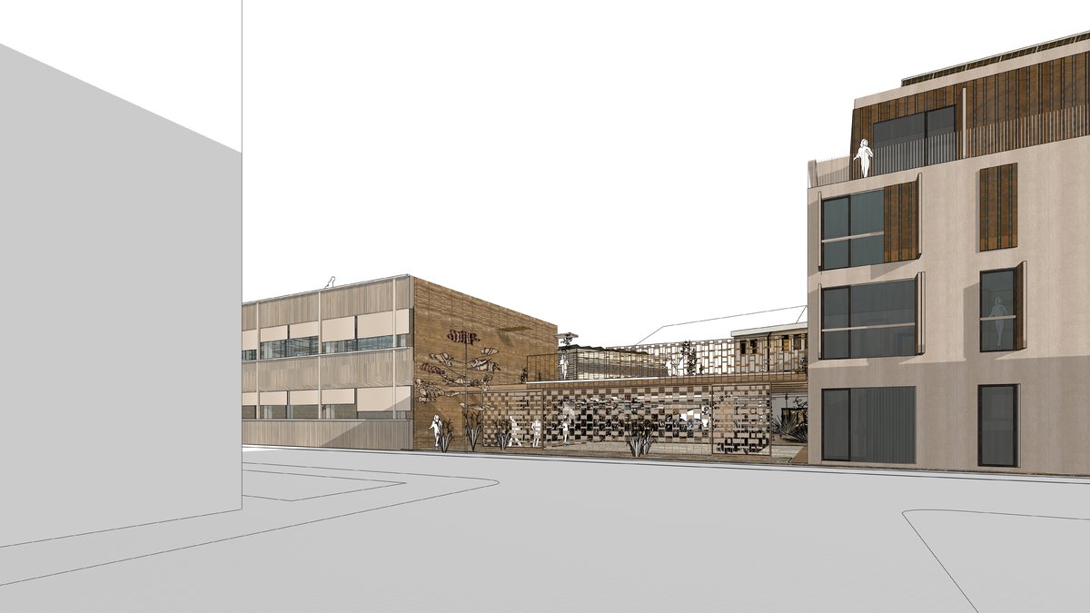 Campus Amstetten - Wettbewerb 3. Platz