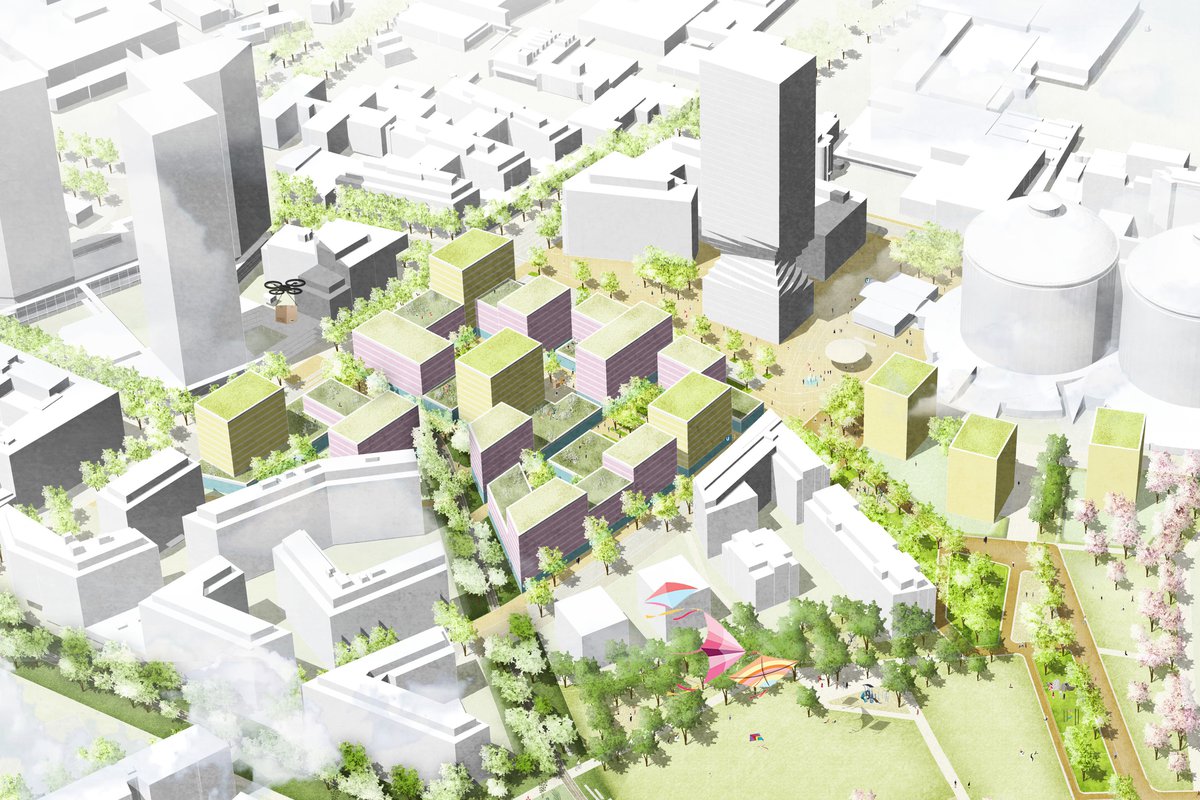 Gasometervorfeld 2.0 / Wettbewerb 1. Platz