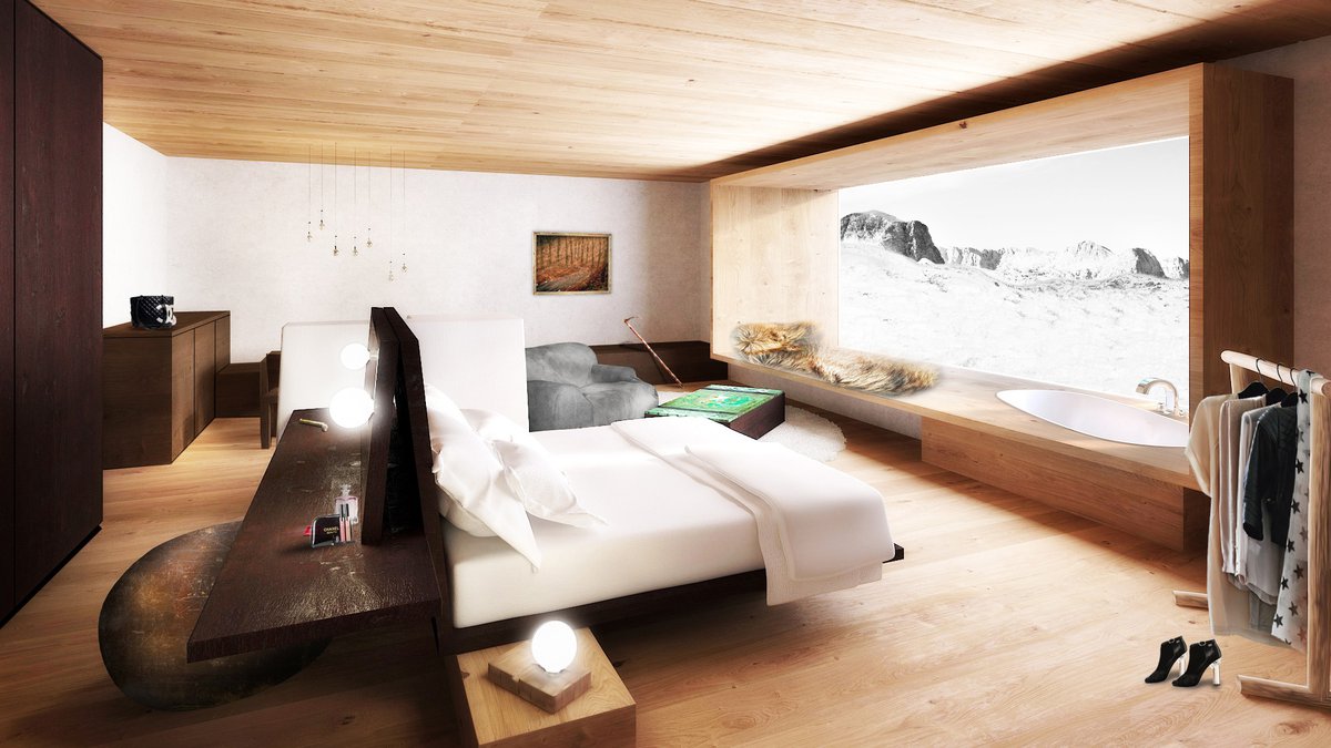 Alpine hotel / Competition 3rd place