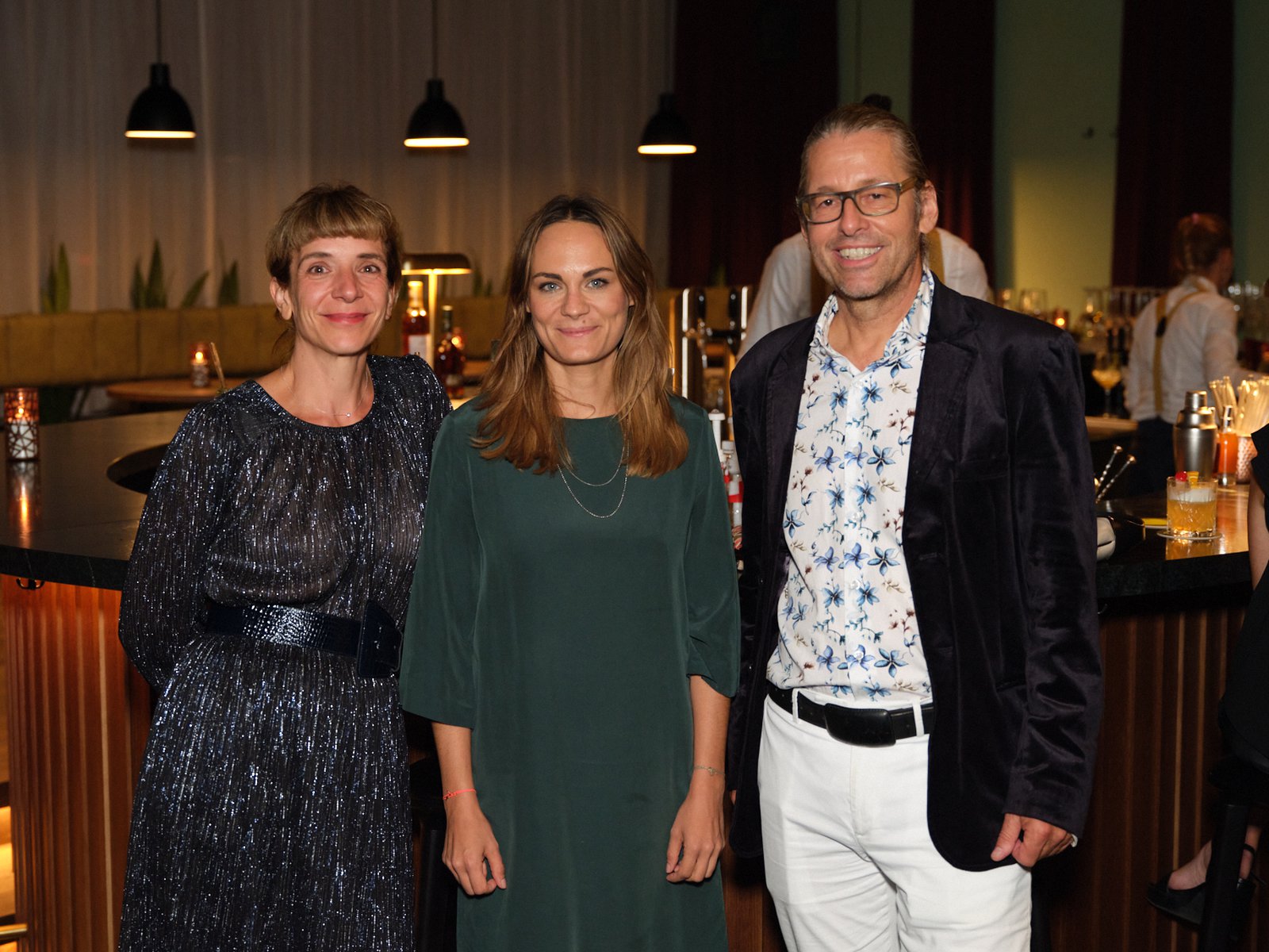 Das Team bei der Eröffnung (v.l.n.r.): Rita Guggenberger, Eleni Nagl, Erich Bernard