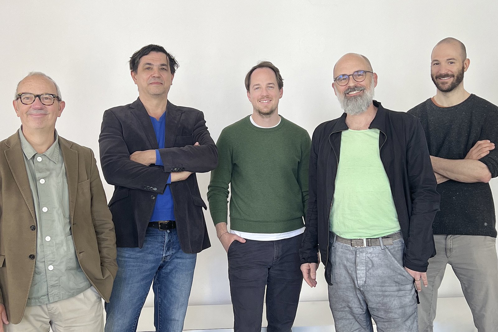 The BWM team for The Hoxton: L to R: Claus Hasslinger, Peter Foschi, Maximilian Fasslabend, Markus Kaplan, Fridolin Öhlinger