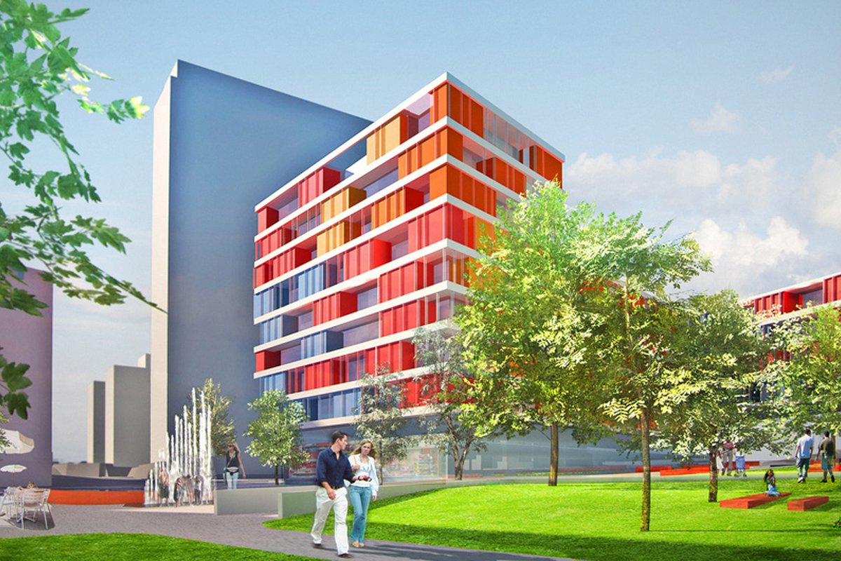 Preyer'sche Höfe, Vienna / Competition 1st place