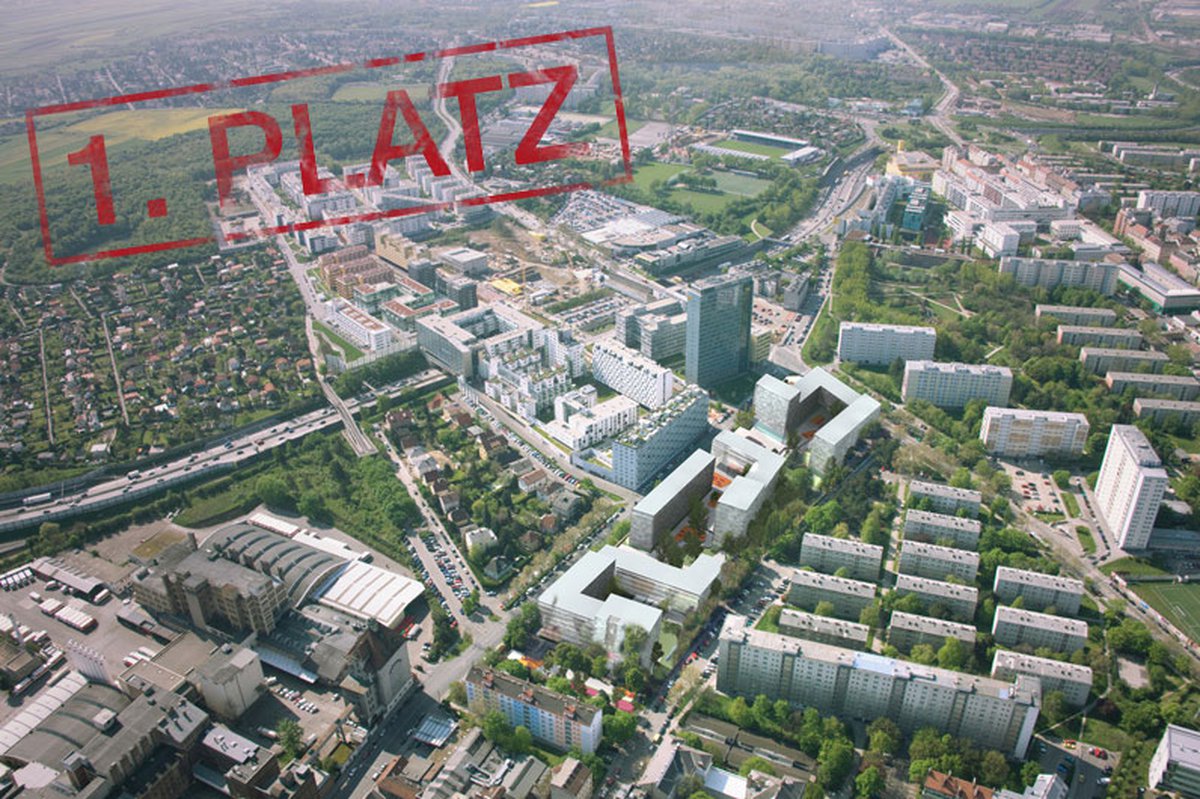 Preyer'sche Höfe, Vienna / Competition 1st place