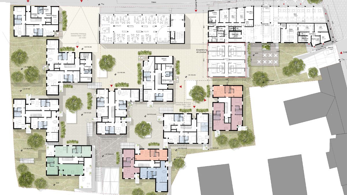Schlossquartier Eisenstadt / Competition 1st place (hotel)