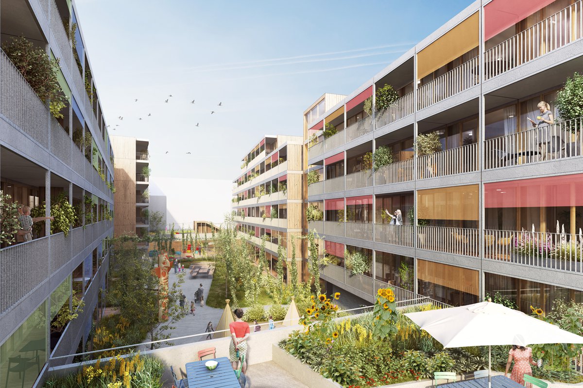 Waldrebengasse / Wettbewerb