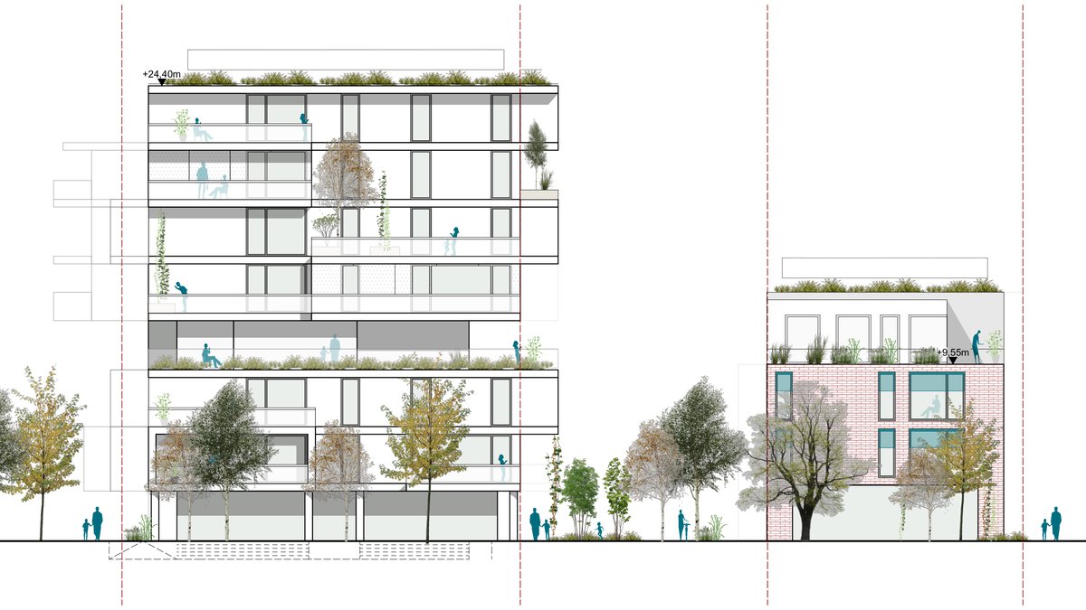 Süßenbrunner Straße West / Competition 2nd place