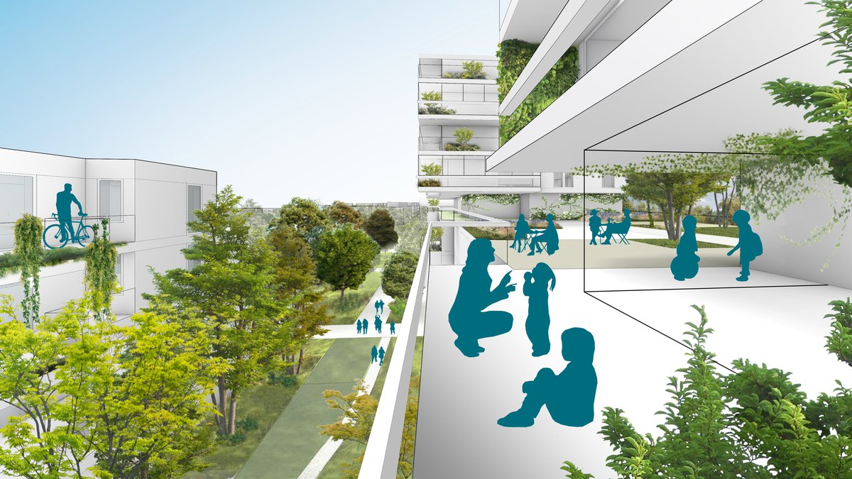 Süßenbrunner Straße West / Competition 2nd place