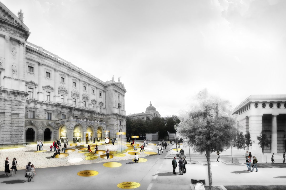 Weltmuseum Wien / Wettbewerb 3. Platz