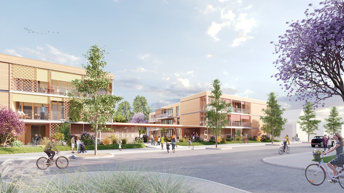 Wohnbau Ober-Grafendorf / Wettbewerb 3. Platz